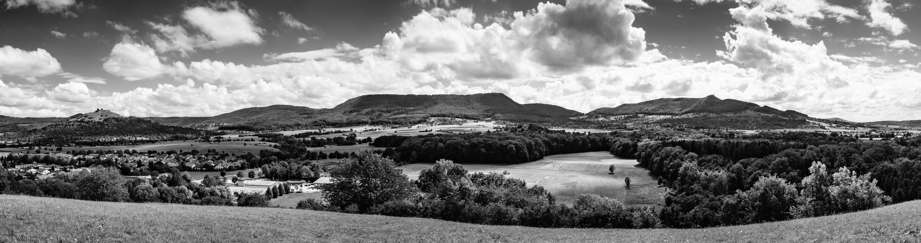 Schwaebische Alb Panorama