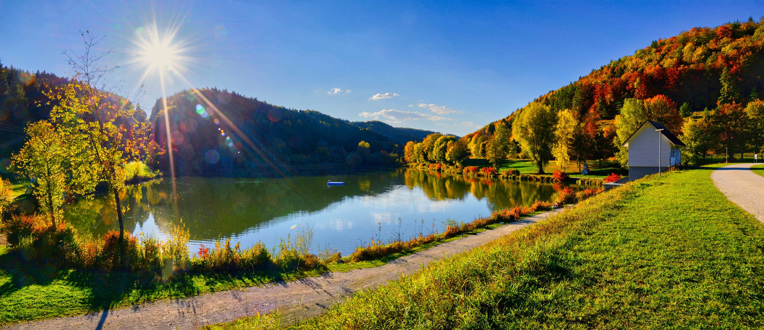 Schwäbische Alb Stausee Oberdigisheim