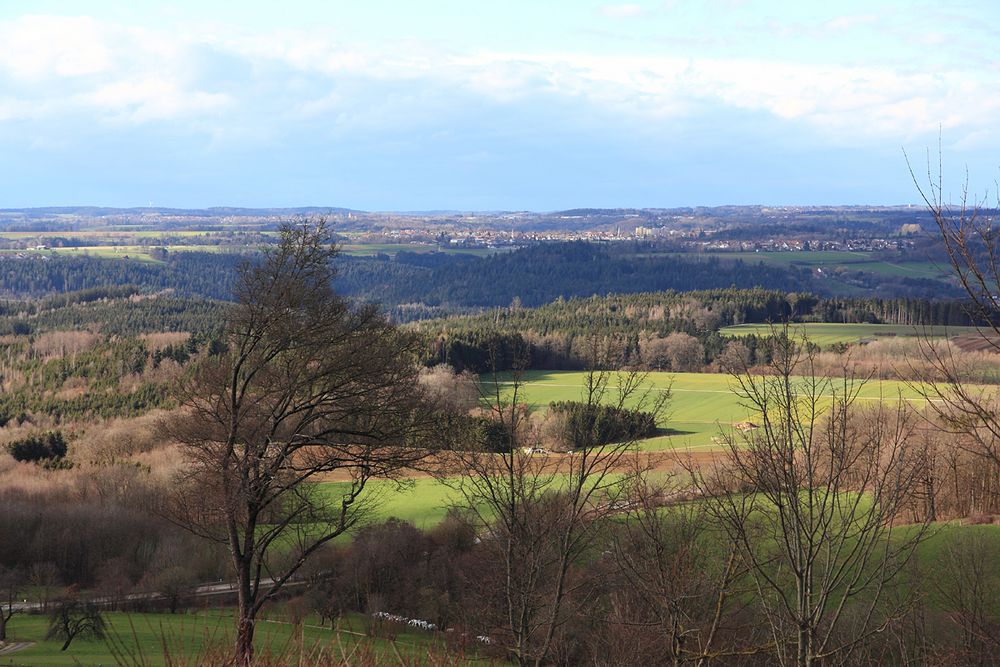 Schwäbische Ostalb- Blick vom Rechberg-2