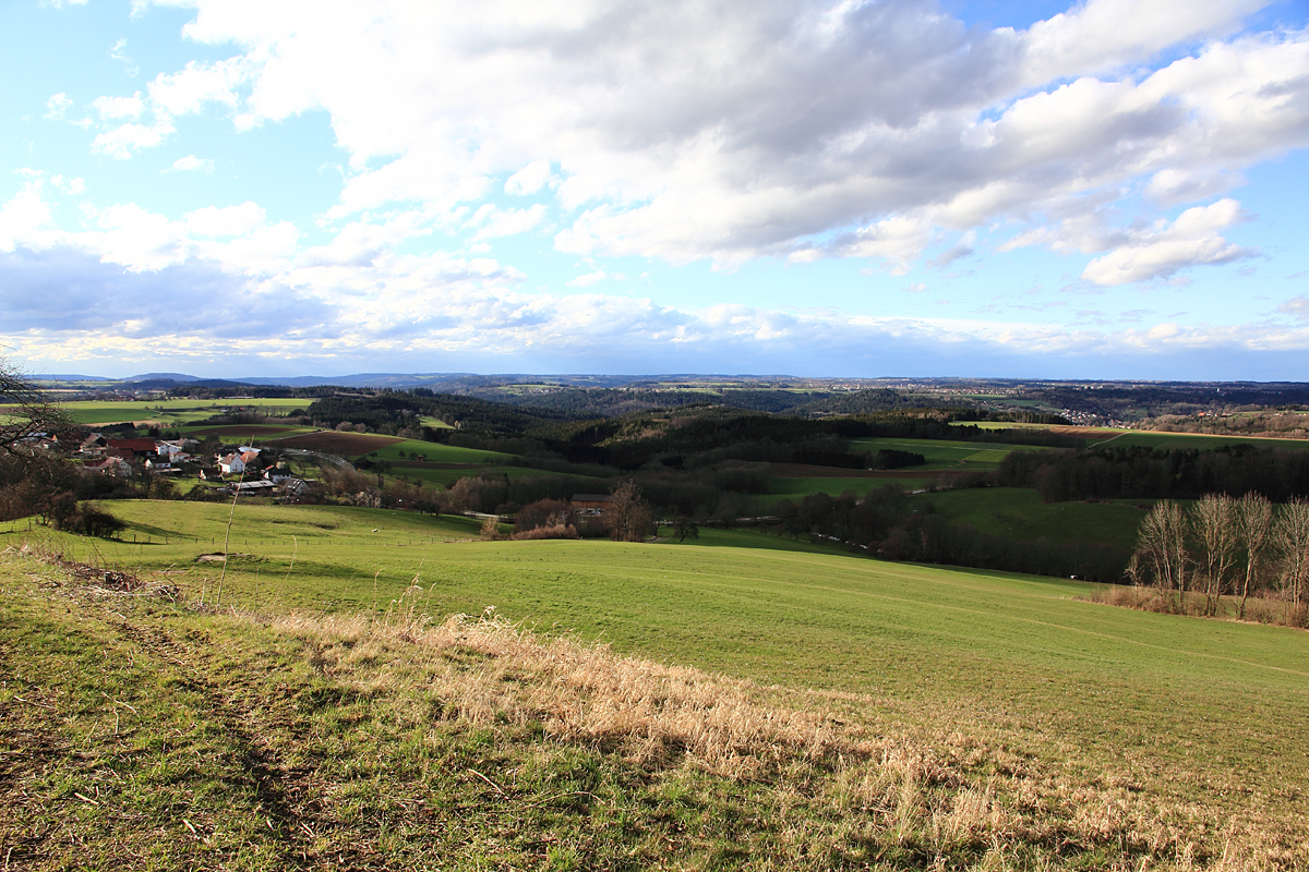 Schwäbische Ostalb- Blick vom Rechberg -4