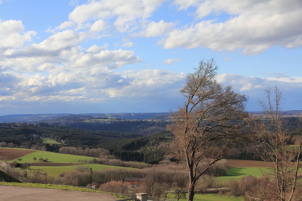 Schwäbische Ostalb- Blick vom Rechberg -5