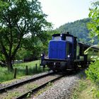 Schwäbische Waldbahn in blau