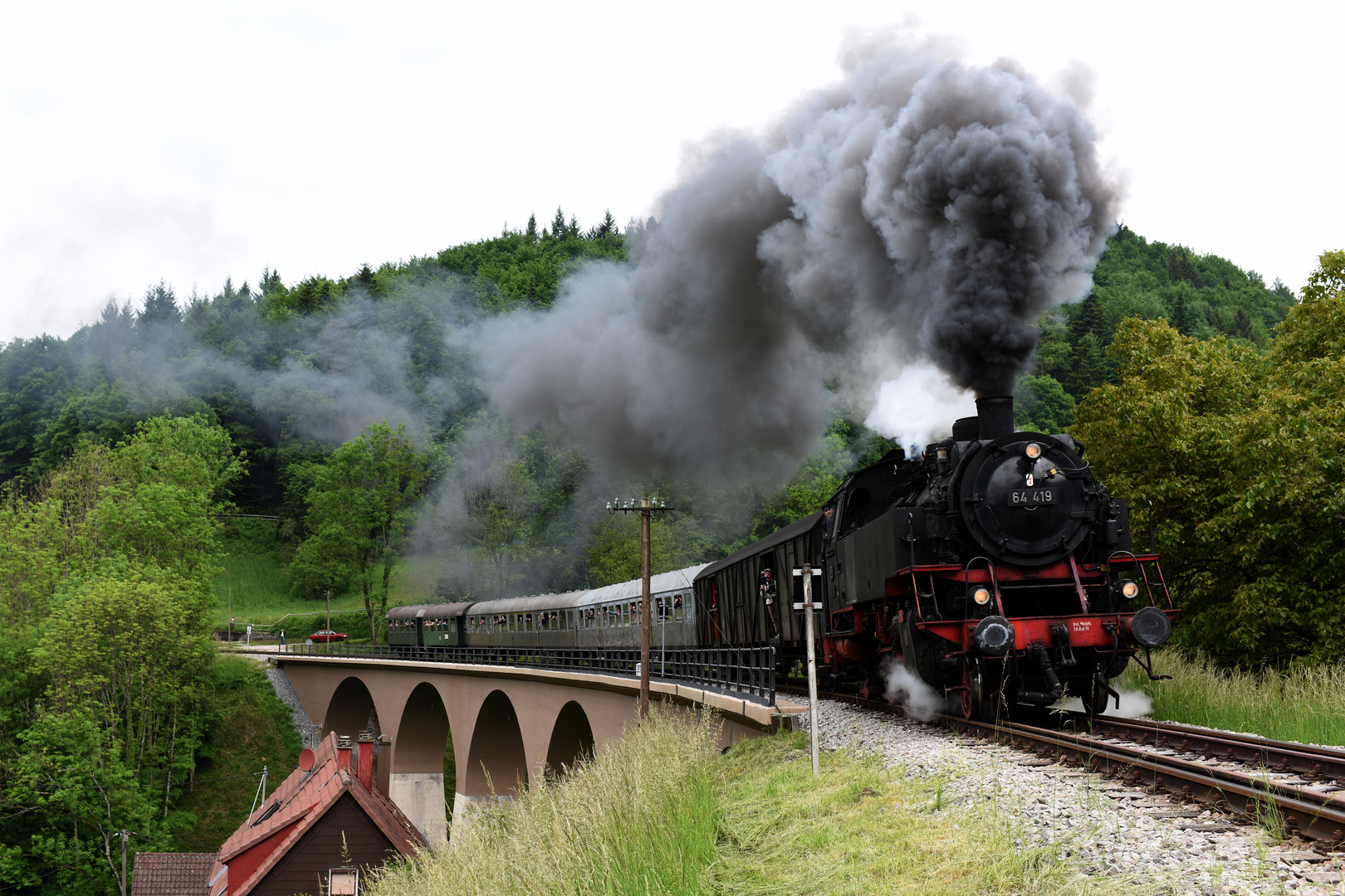 Schwäbische Waldbahn - Viadukt Strümpfelbach Foto & Bild | industrie ...