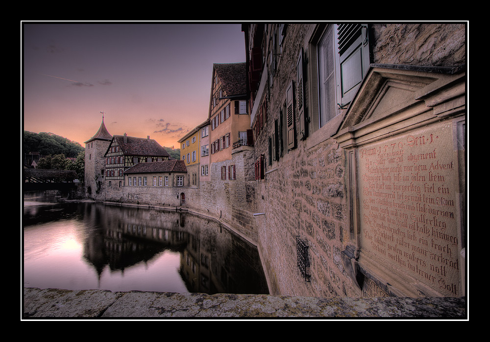 Schwäbsich Hall HDR