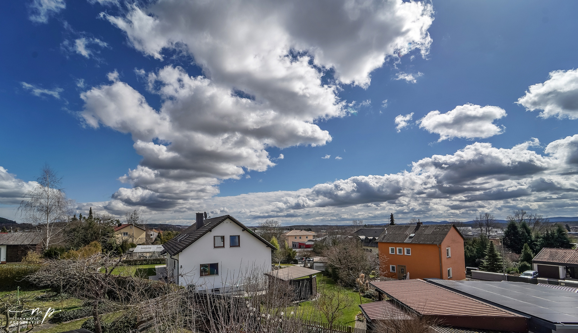 Schwandorf bewölkt oder in cooler Fotografensprache "Cloudporn"