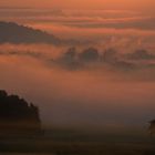 Schwandorf im Nebel