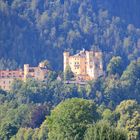 Schwangau: Blick auf eines der Schlösser des König Ludwig 