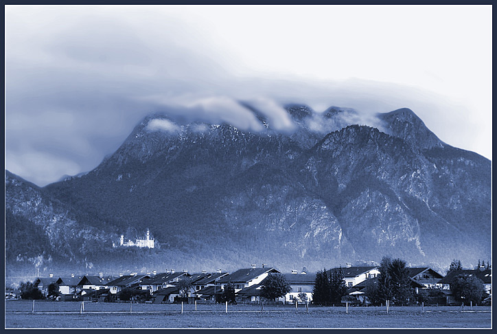 Schwangau, mit Blick auf den Säuling