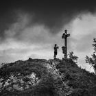 Schwarz-Weiß - Reisebilder - Königsee Bayern 