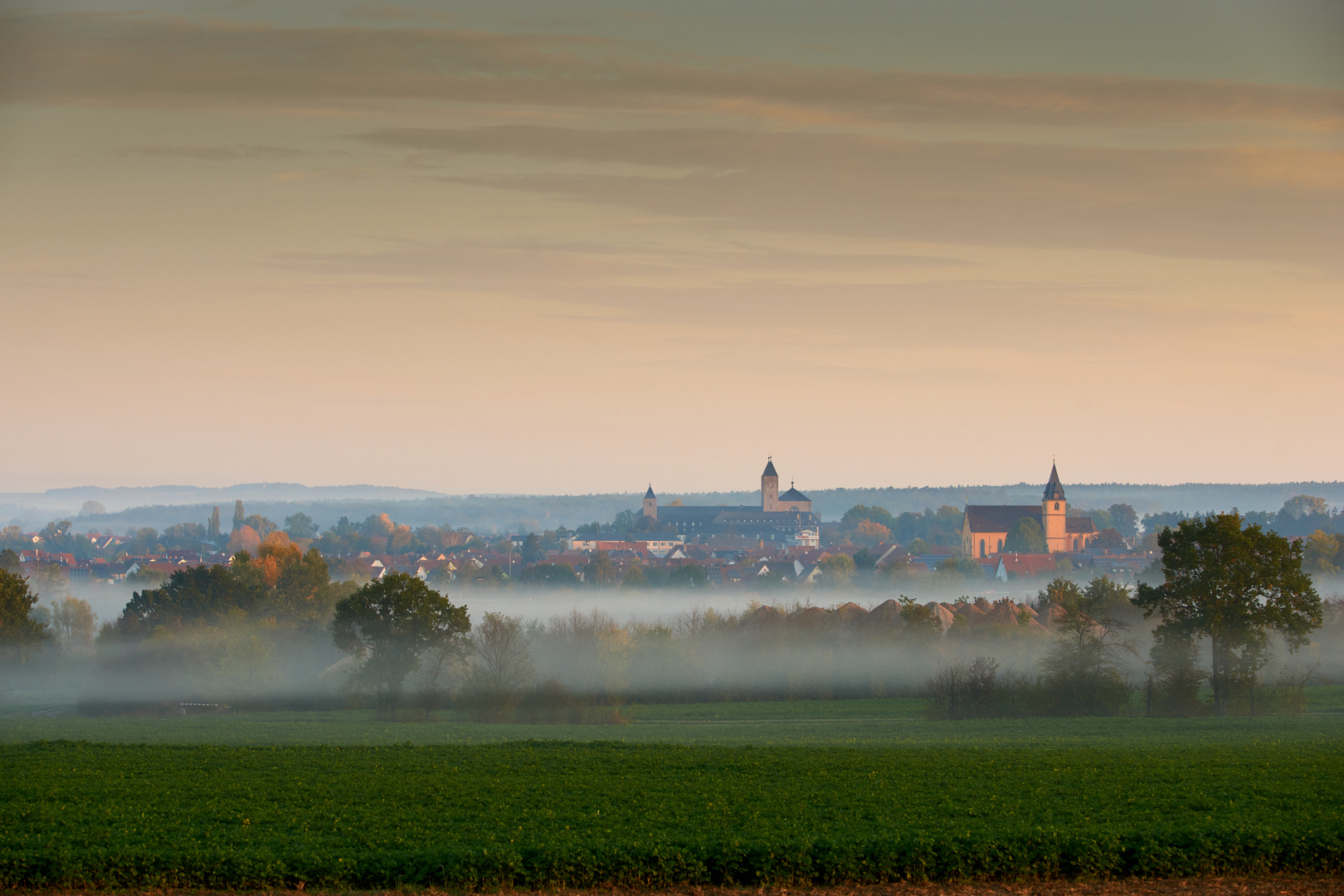 Schwarzach am Main in Morgenstimmung