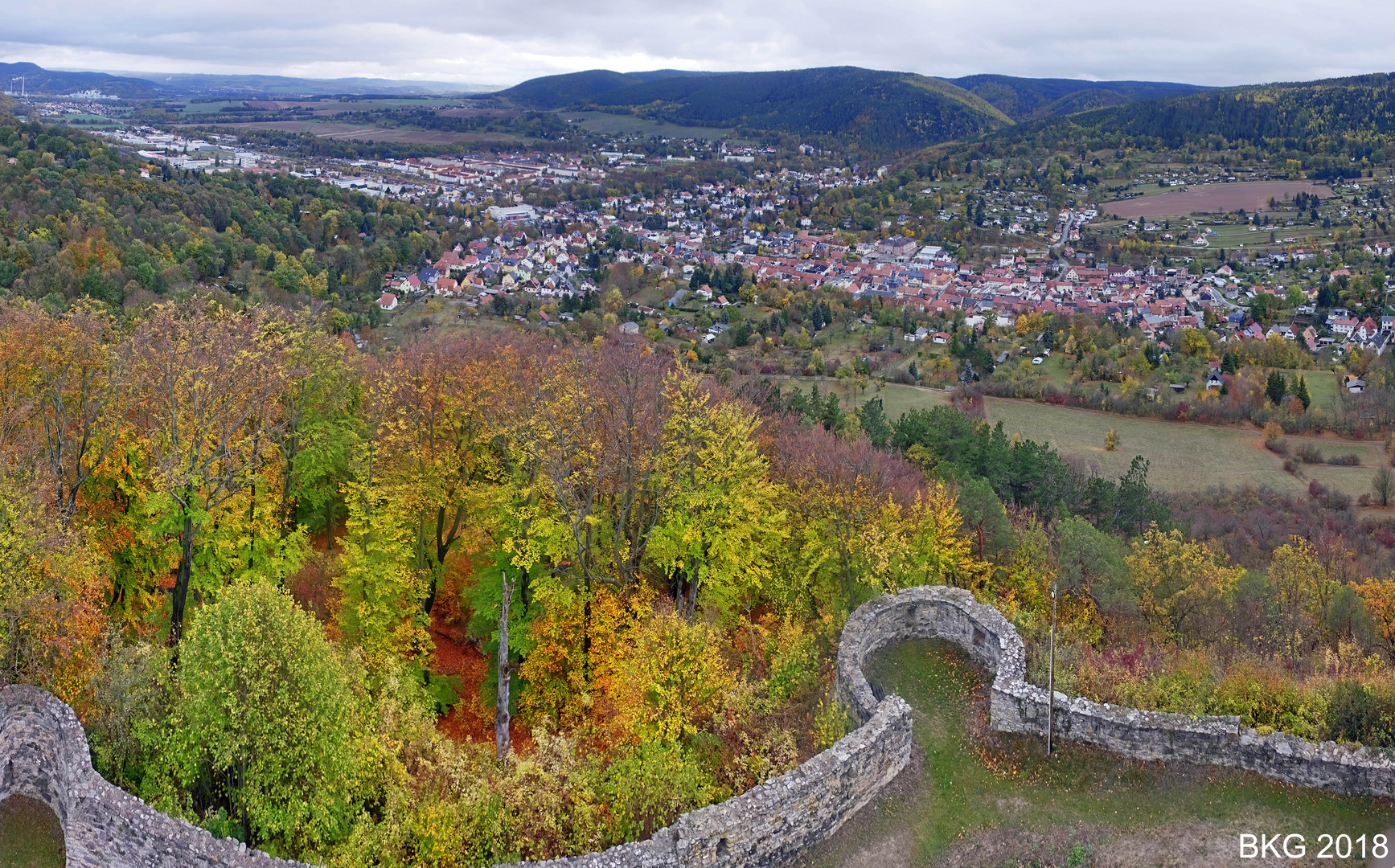 Schwarzatal - Herbstpanorama