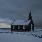 Schwarze Kirche von Búðir (Snæfellsnes Halbinsel)