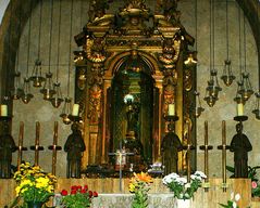 Schwarze Madonna Kloster Lluch