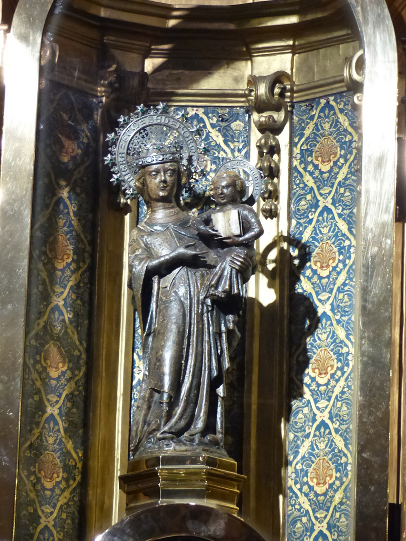 Schwarze Madonna vom Kloster Lluc in Mallorca