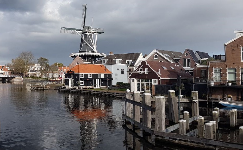 Schwarze Windmühle Haarlem