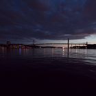 Schwarze Wolken über Göteborg