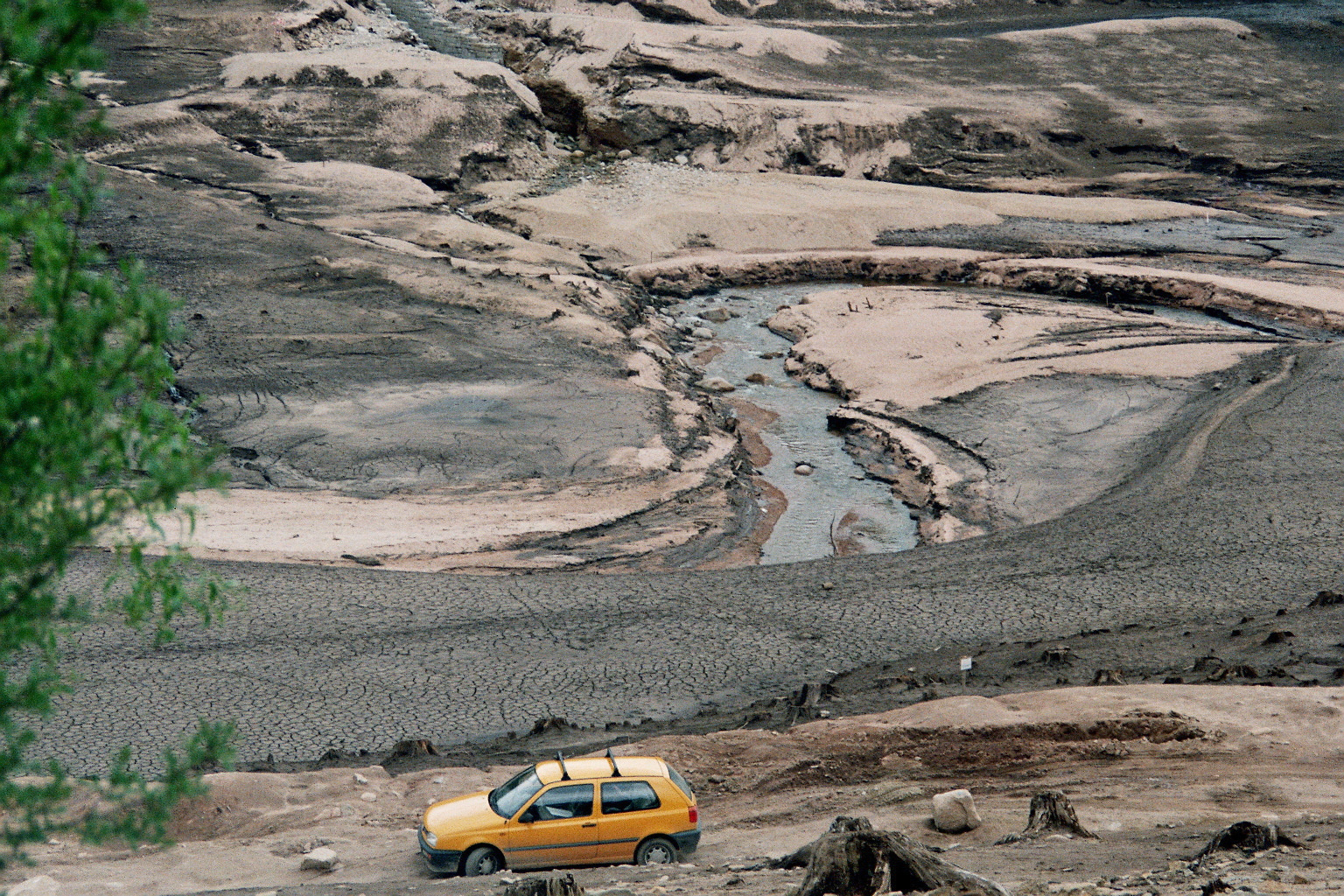 Schwarzenbachtalsperre – Sanierungsmaßnahmen am Grundablass 1997 