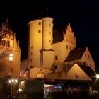 Schwarzenberg bei Burg, Weihnachts- markt und Nacht