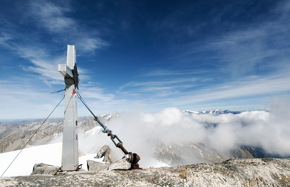 ... Schwarzenstein ( 3.368m ) ...