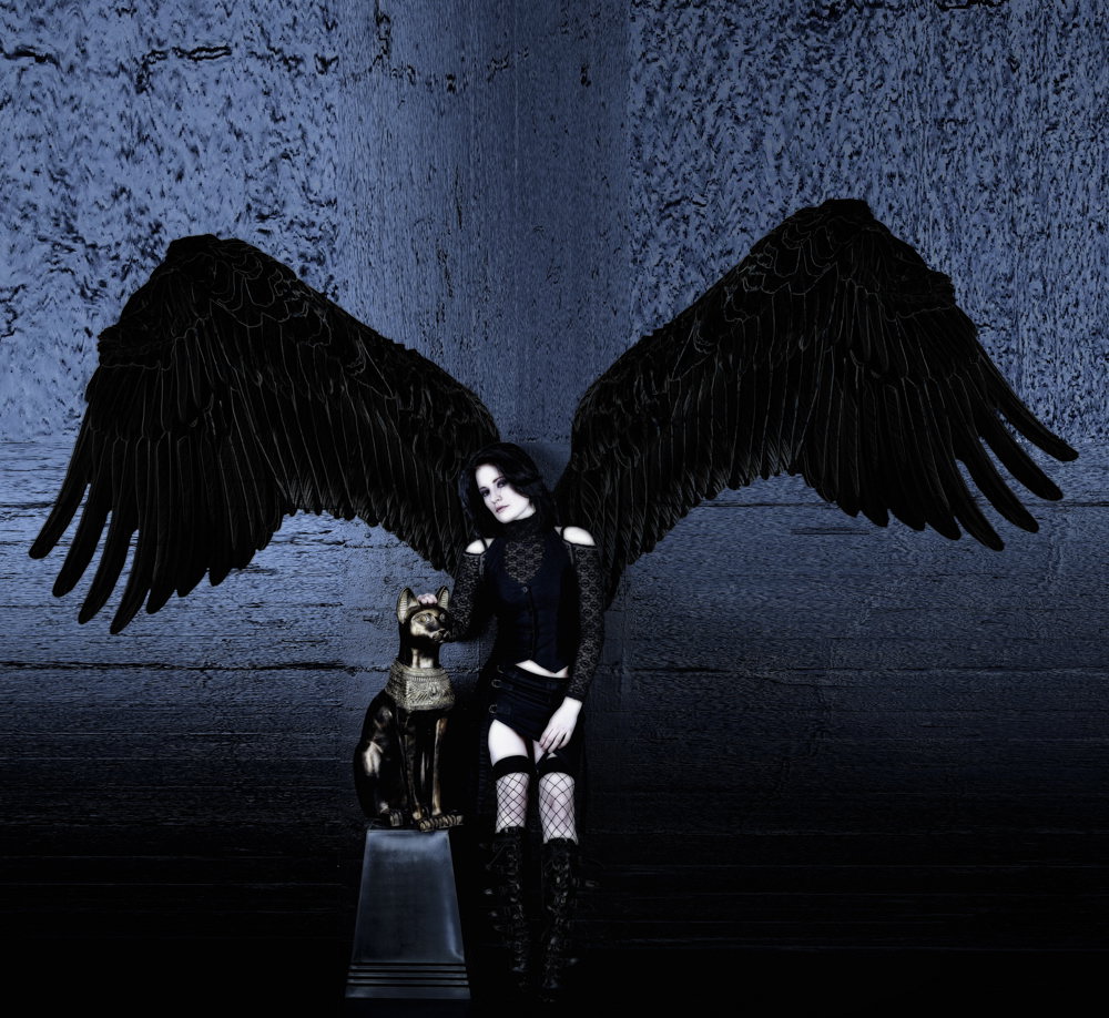 Schwarzer Engel