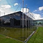 Schwarzer Pavillion von Lamy in Heidelberg