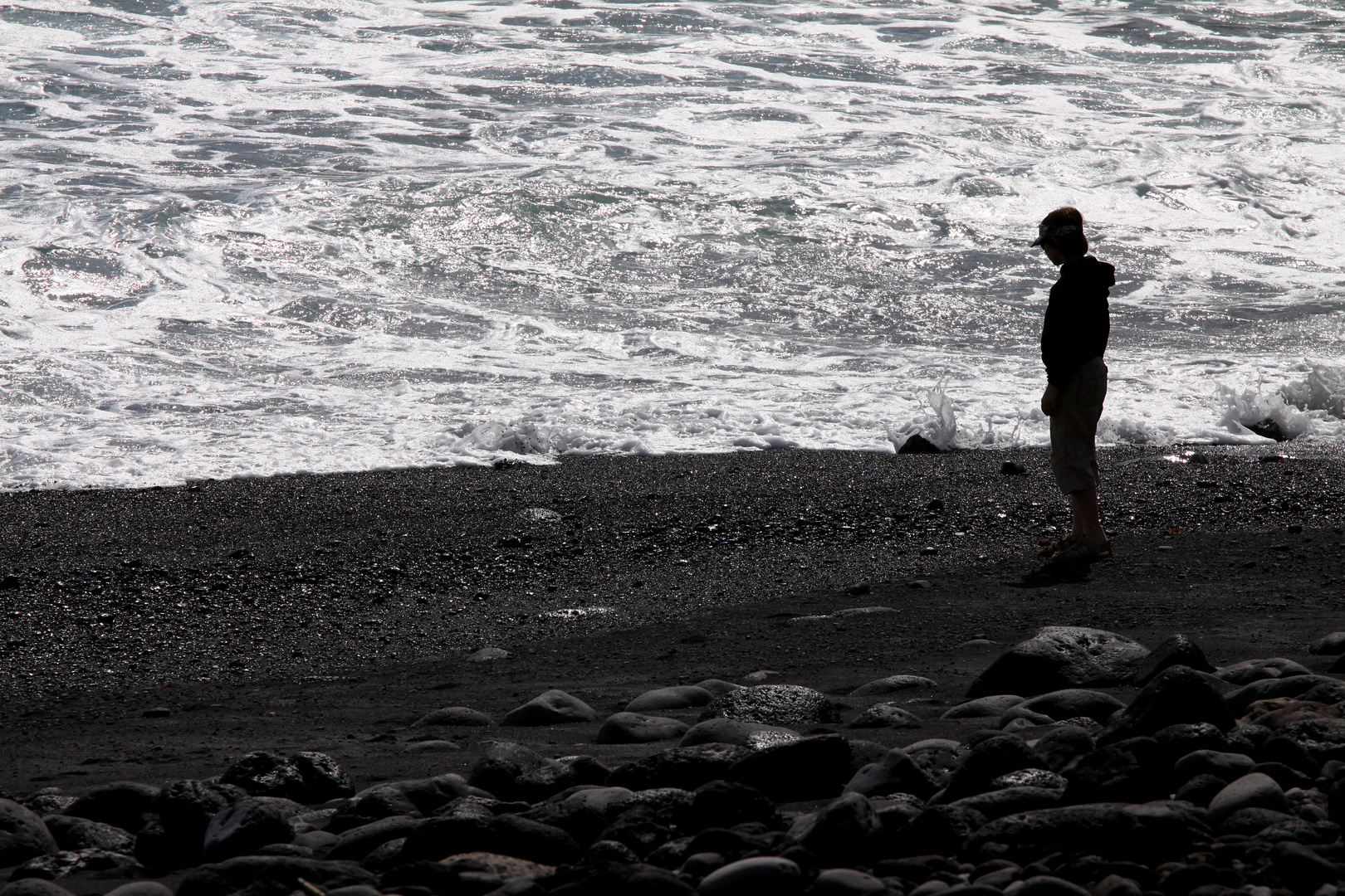 Schwarzer Strand