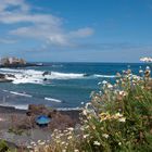 Schwarzer Strand auf Teneriffa