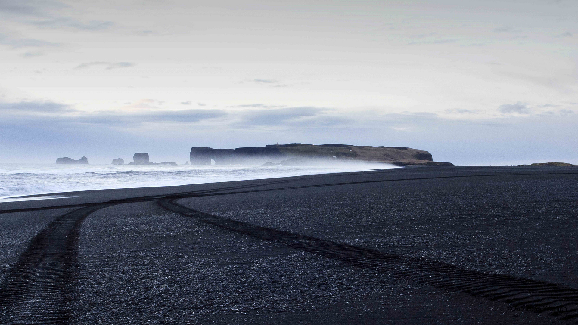 Schwarzer Strand Vik-Island