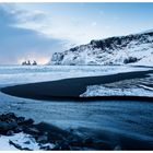 Schwarzer Strand von Vik mit Blick auf Reynisdrangar I