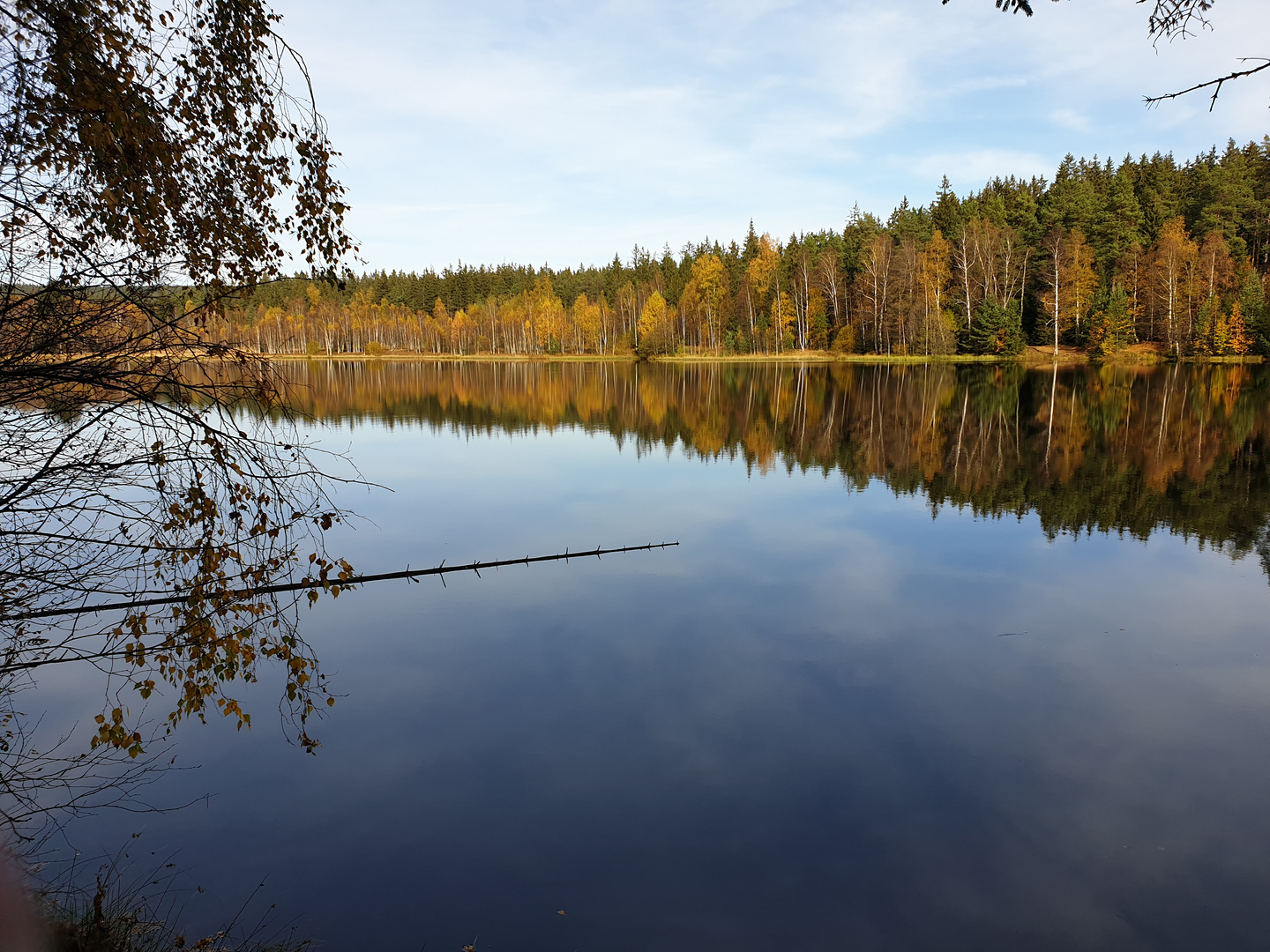 Schwarzer Teich Foto & Bild landschaft, jahreszeiten, herbst Bilder
