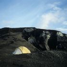 Schwarzes Eis am Vatnajökull