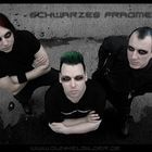 Schwarzes Fragment Bandfoto