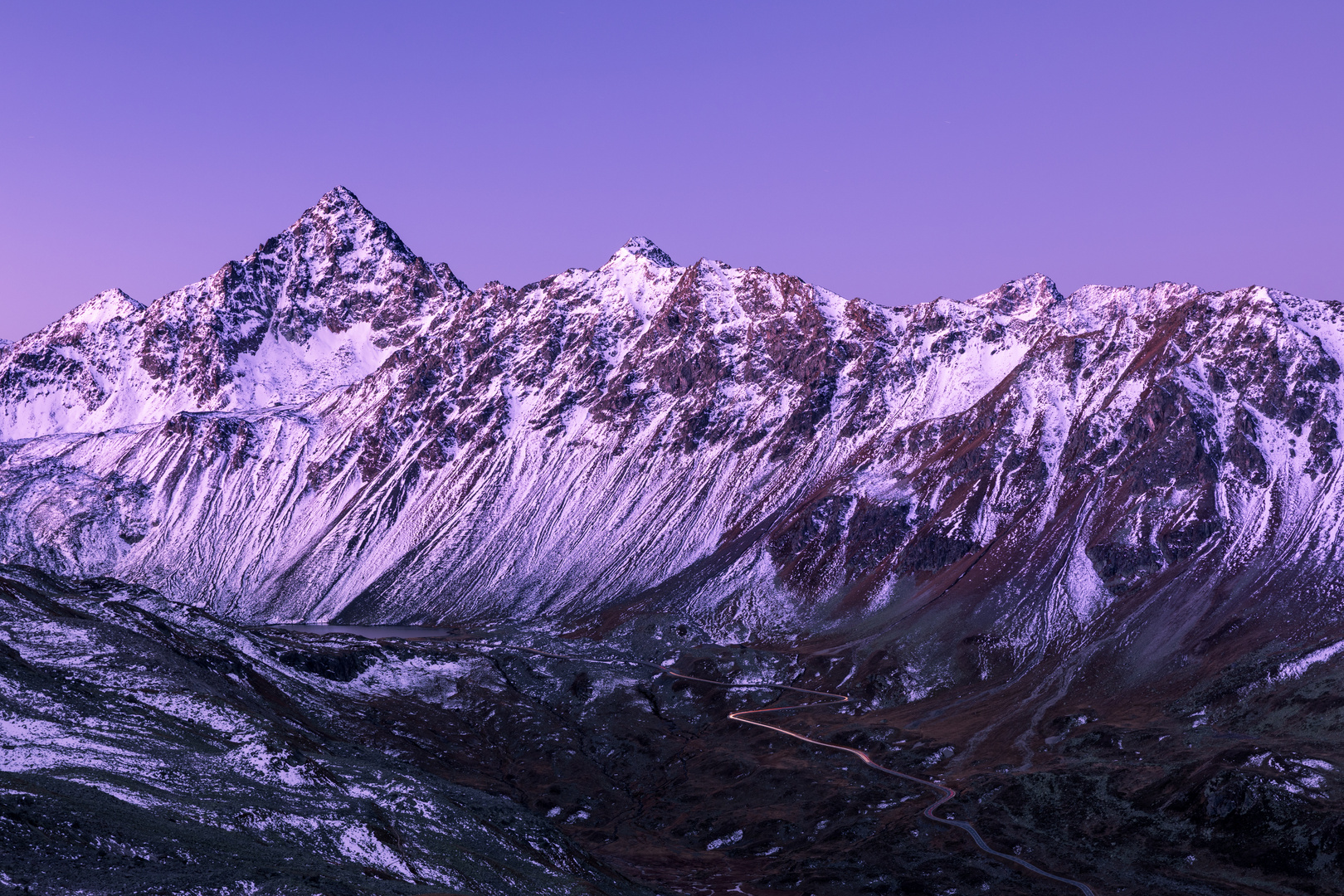 Schwarzhorn am Flüelapass