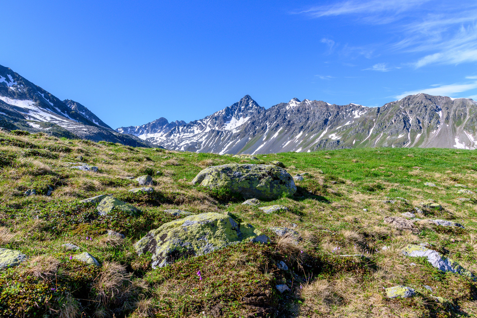 Schwarzhorn beim Flüelapass