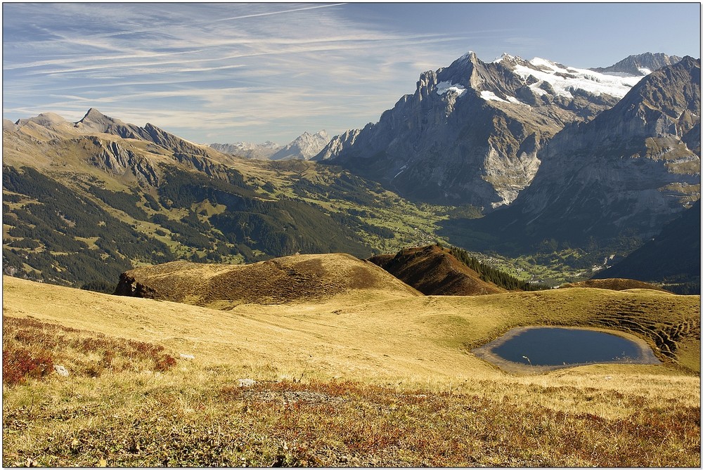 Schwarzhorn - Grosse Scheidegg - Wetterhorn