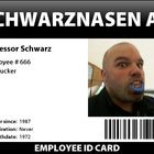 Schwarznasenausweisfoto