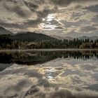 Schwarzsee im Licht der ersten Sonnenstrahlen