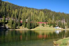 Schwarzsee Laret bei Klosters-Davos