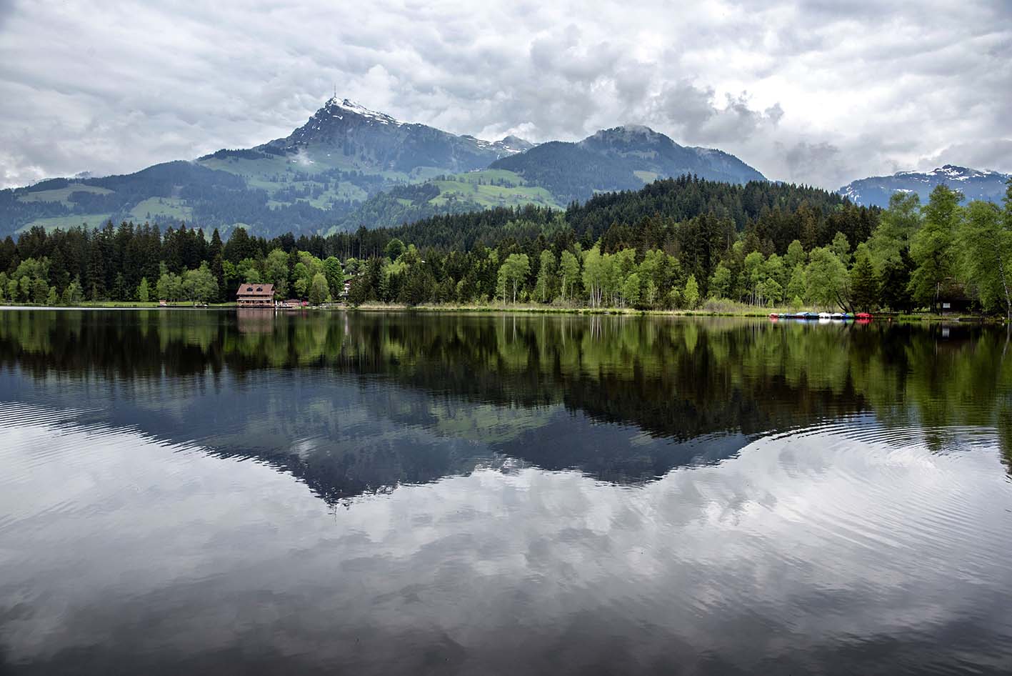 Schwarzsee (Tirol) Spiegelung