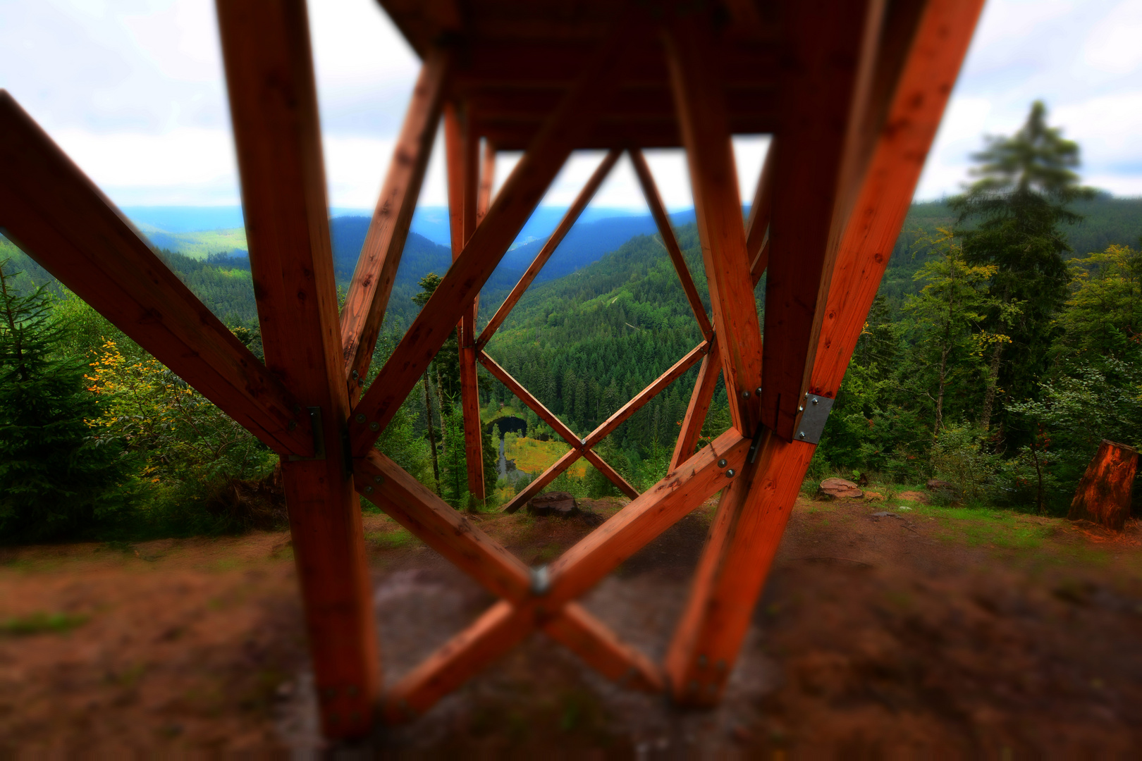 Schwarzwälder Kitschlandschaft