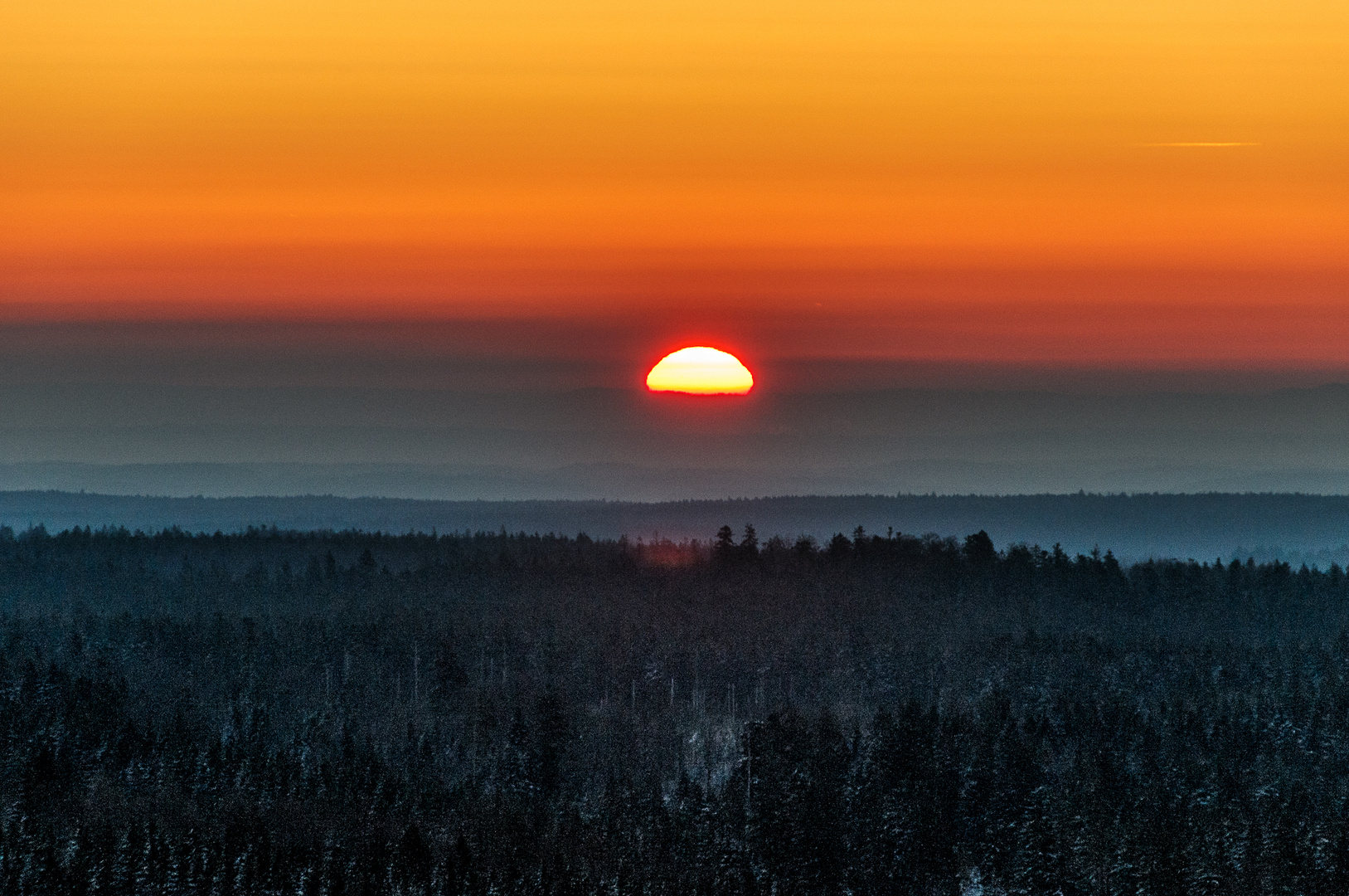 Schwarzwald bis zum Horizont