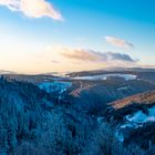 Schwarzwald Panorama im Winter