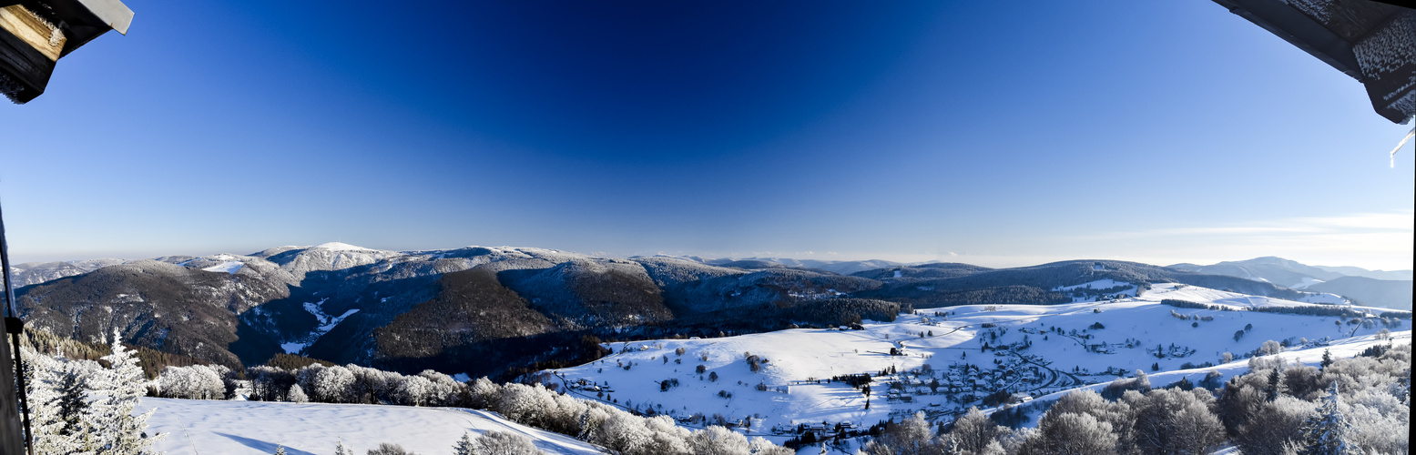 Schwarzwald-Panorama mit Feldberg