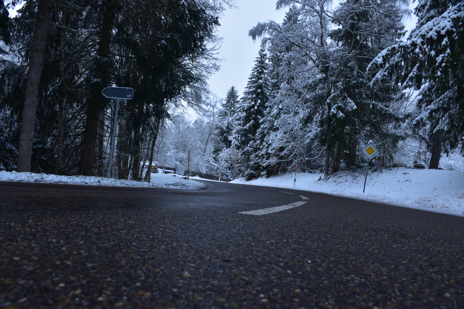 Schwarzwald Winter Road