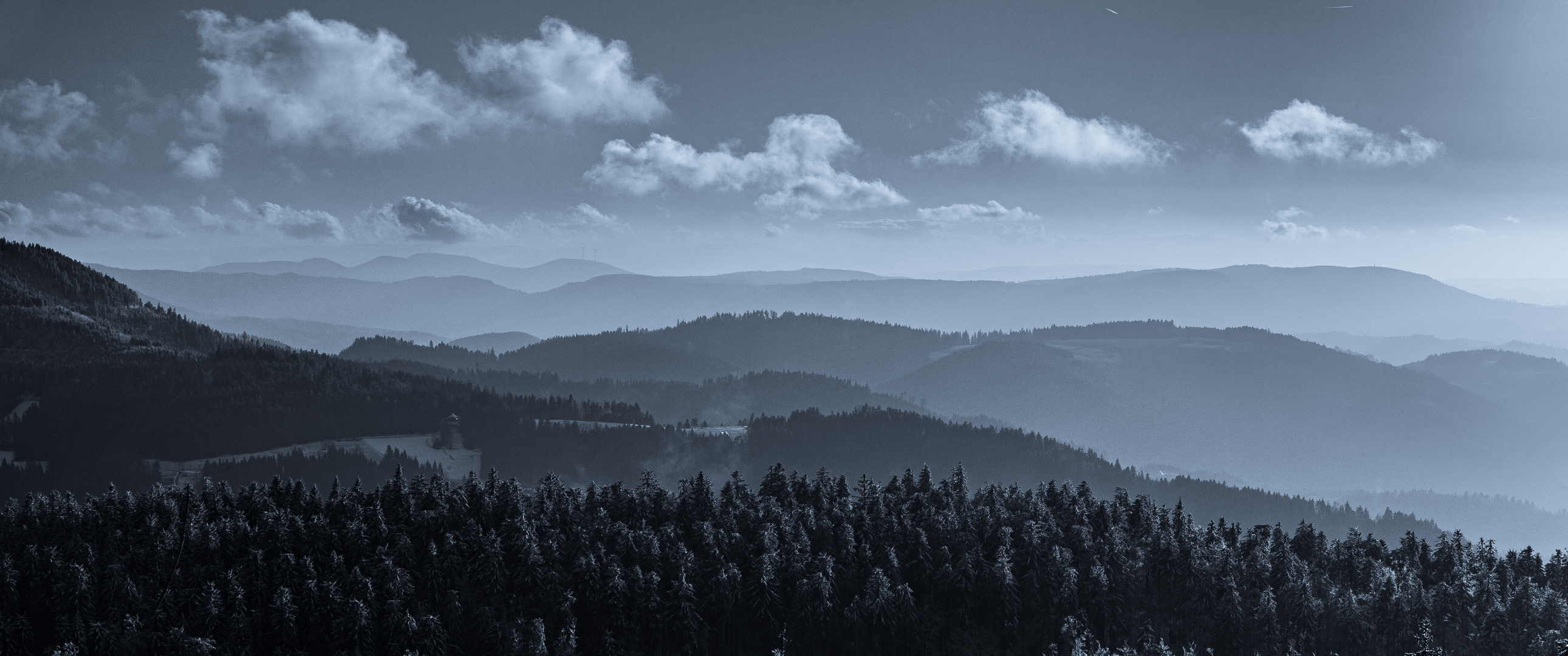 Schwarzwaldblick von der Hochstraße 