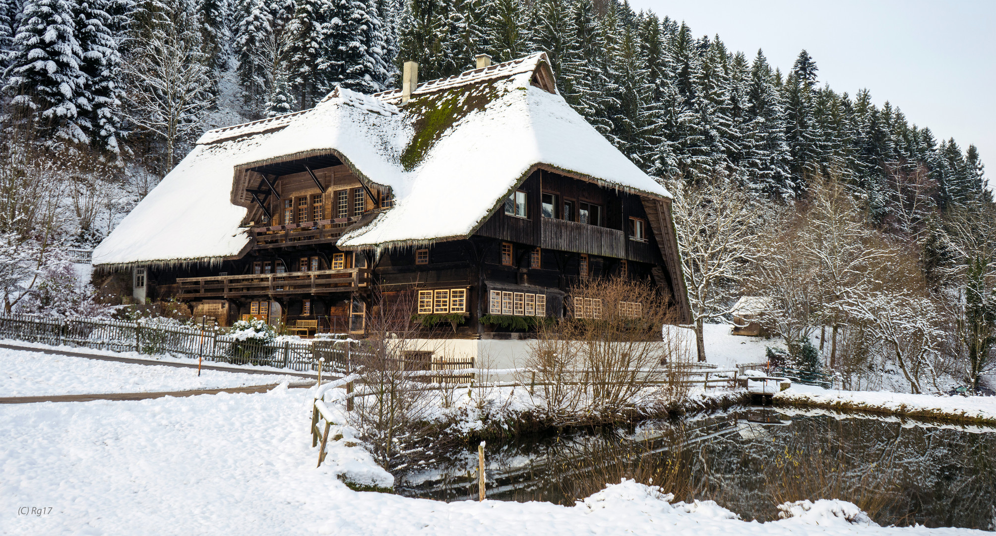 schwarzwaldhof im winter