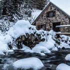 Schwarzwaldmühle im Winter