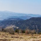 Schwarzwaldpanorama vom Gleitschirmflugplatz Oppenau (Ortenaukreis, Baden-Württemberg)