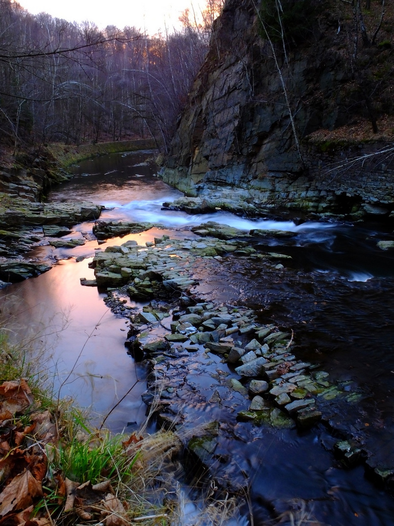 Schwarzwasser am Abend