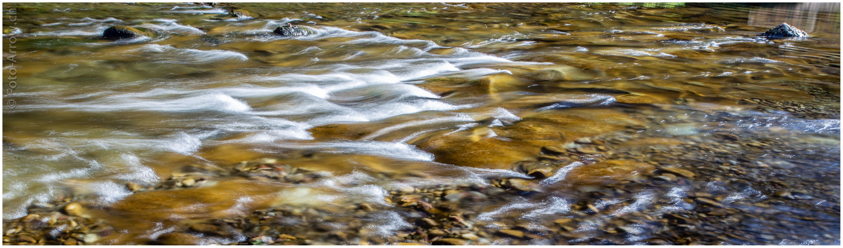 Schwarzwasser - Langzeitbelichtung